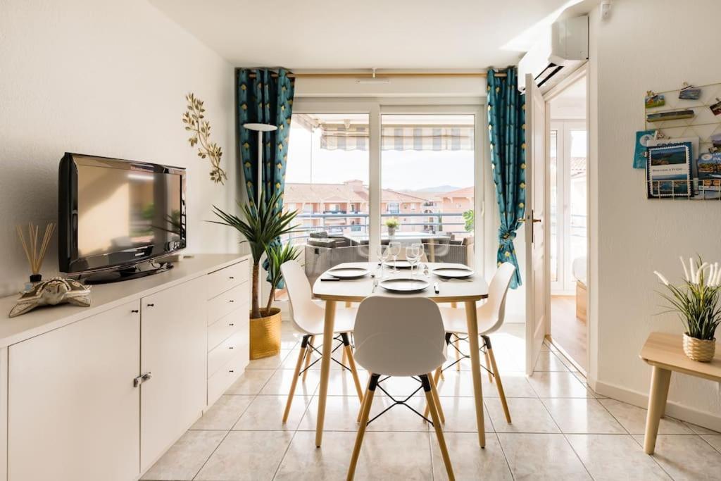 Port-Frejus, Le Paladien, Appartement 2 Pieces Climatise, Terrasse & Parking Exterior foto