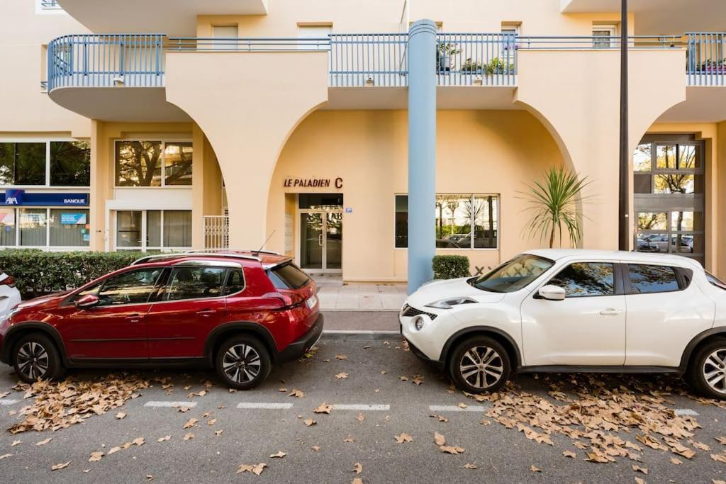 Port-Frejus, Le Paladien, Appartement 2 Pieces Climatise, Terrasse & Parking Exterior foto